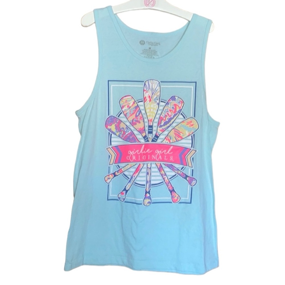 •GIRLIE GIRL ORIGINALS•LIGHT BLUE COLORFUL PADS WITH GG ORIGINAL LOGO SIZE MED